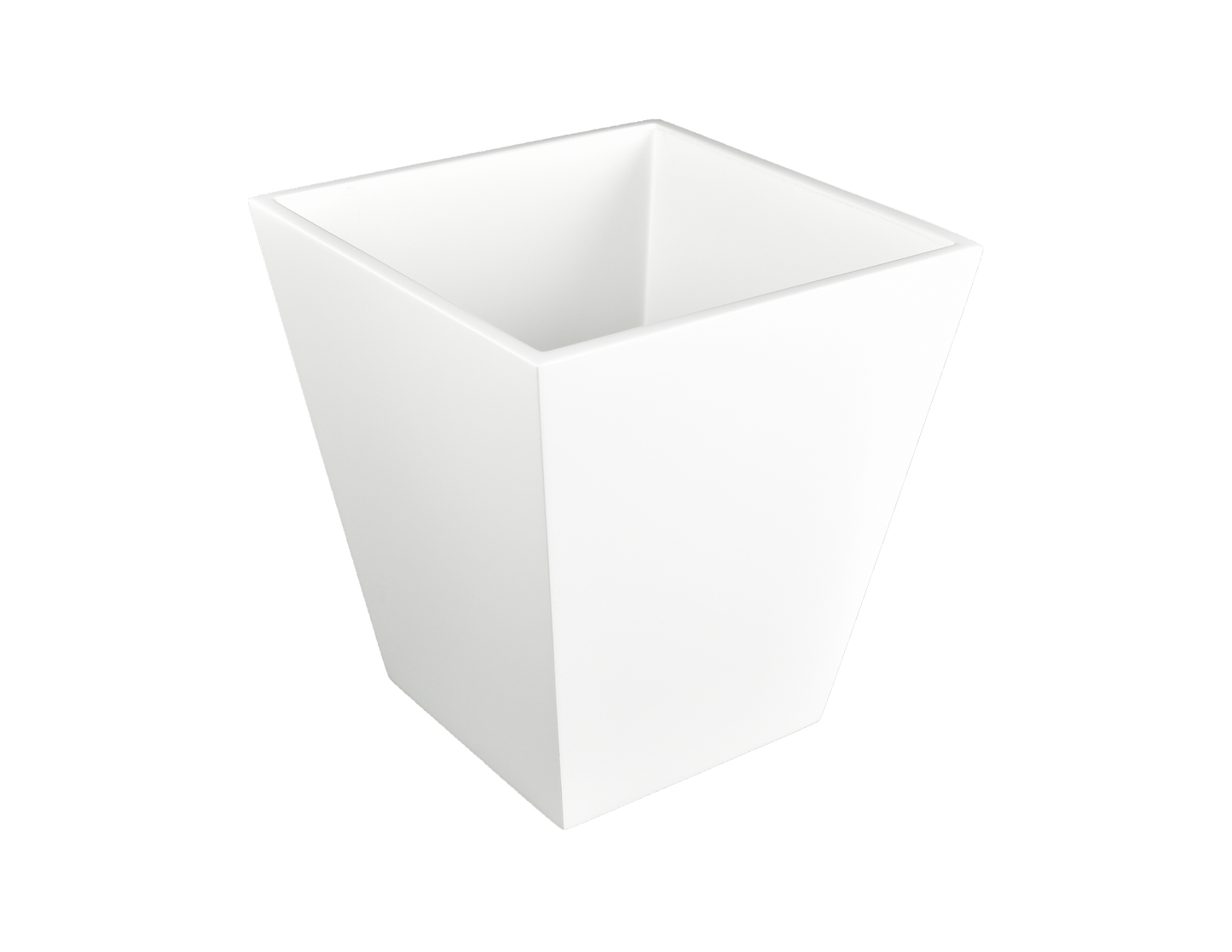 All White - Wastebasket