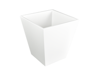 All White - Wastebasket - L-63W