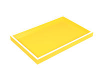 Sunshine Yellow with White - Vanity Tray - L-64SYWT