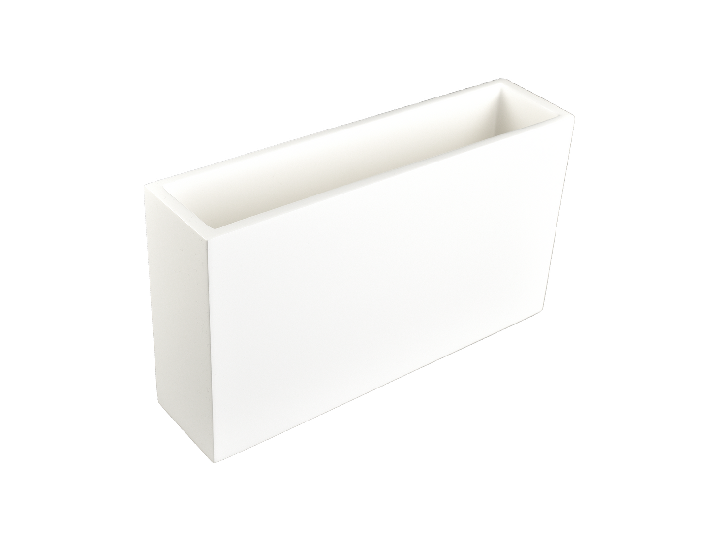 All White - Flower Vase