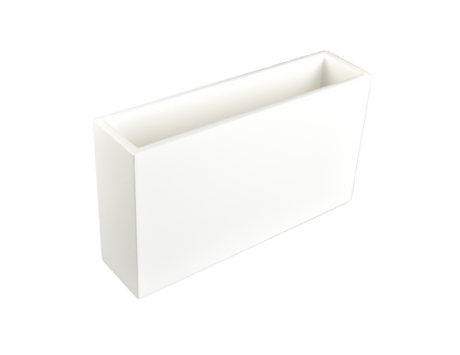 All White - Flower Vase