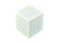 Duck Egg Blue with White - Q-Tip Box
