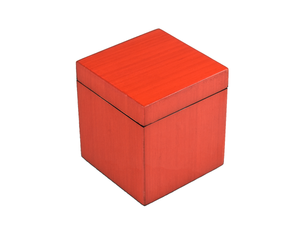Red Tulipwood - Q Tip Box - L-86RT