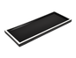 Black with White - Long Vanity Tray