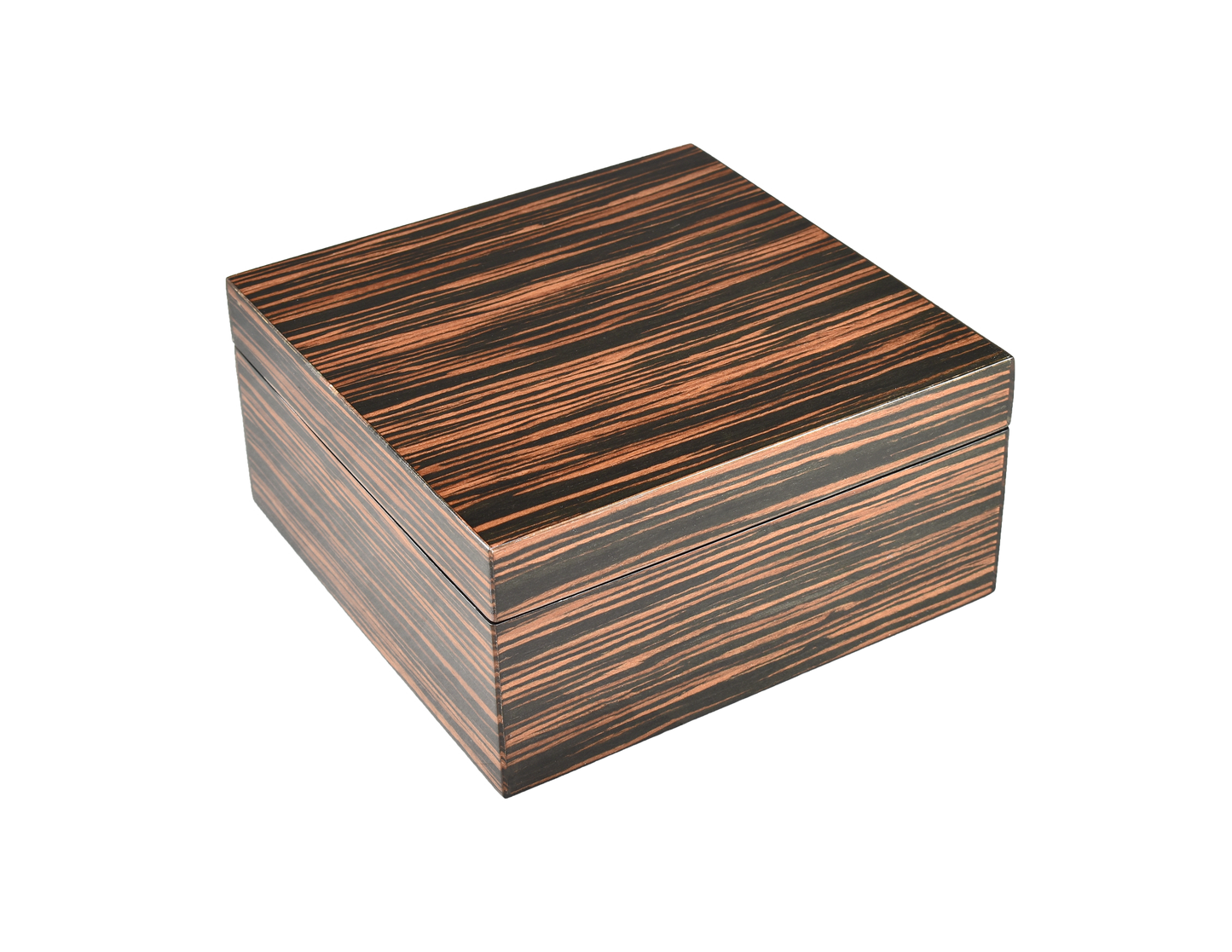 Macassar Ebony - Hinged Box - PL-101ME