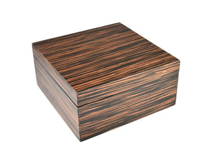 Macassar Ebony - Large Hinged Box - PL-102ME