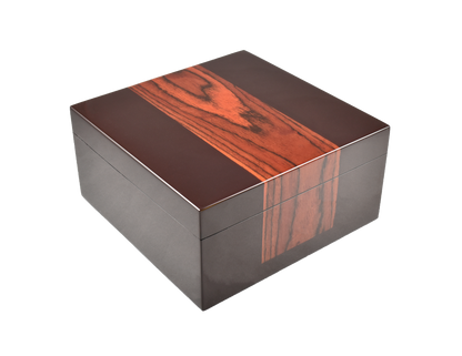 Rosewood And Brown -  Hinged Box - PL-102RWBR