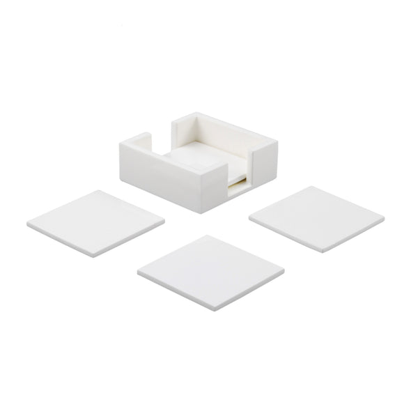 All White Coasters – Pacific Connections Store