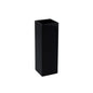 All Black 12" Vase - Flower Vase