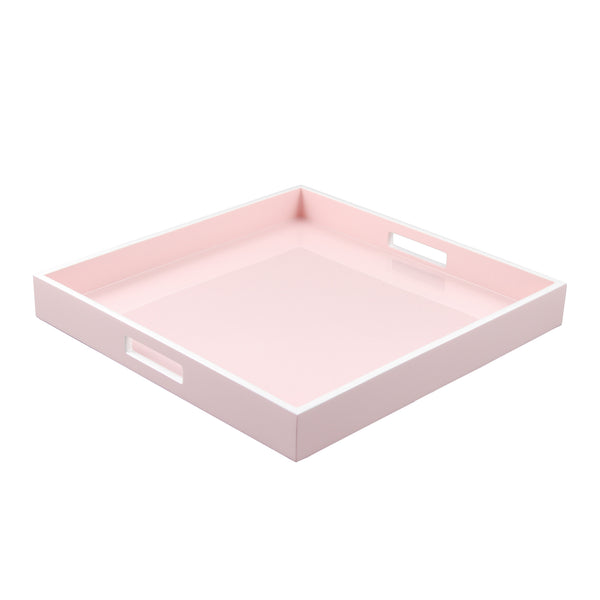 Paris Pink and White - Square Serving Tray - L-48PPW