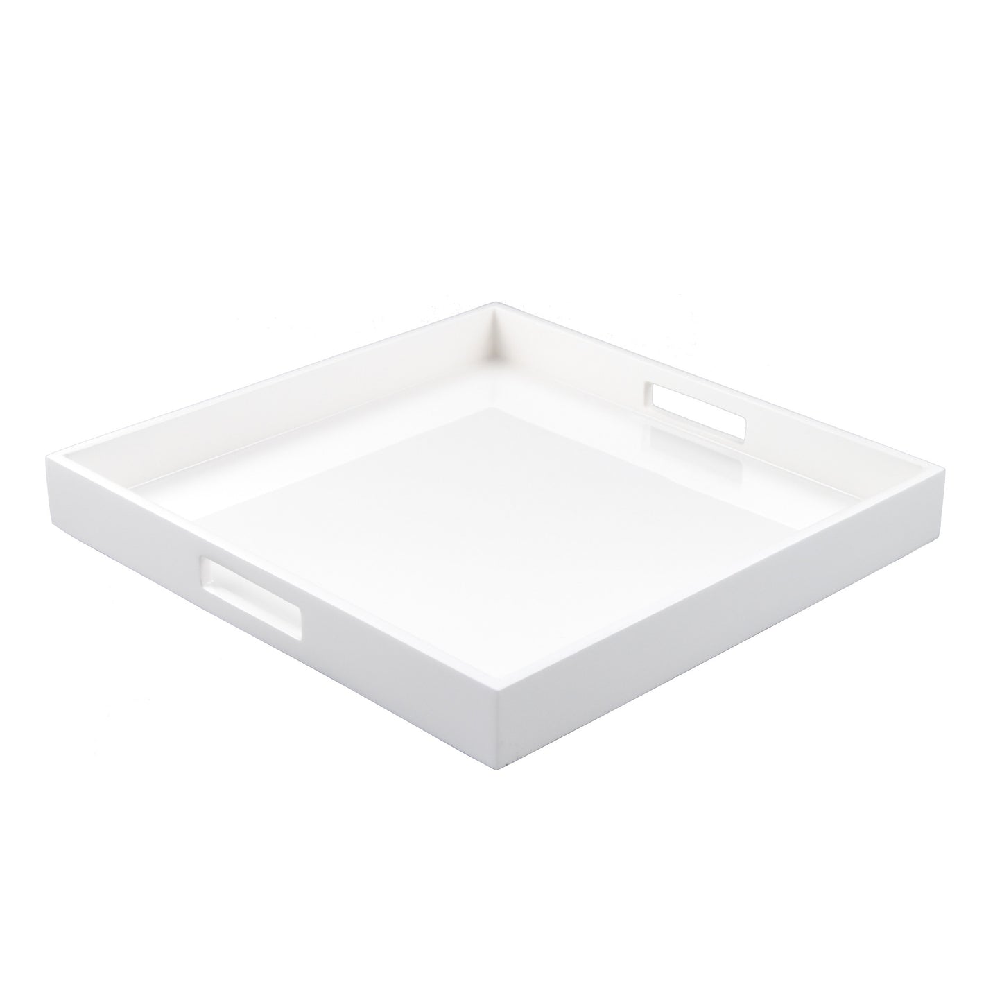 All White - Square Serving Tray
