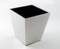 Shine Silver Leaf - Wastebasket