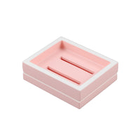 Paris Pink with White - Soap Dish - L-66PPW