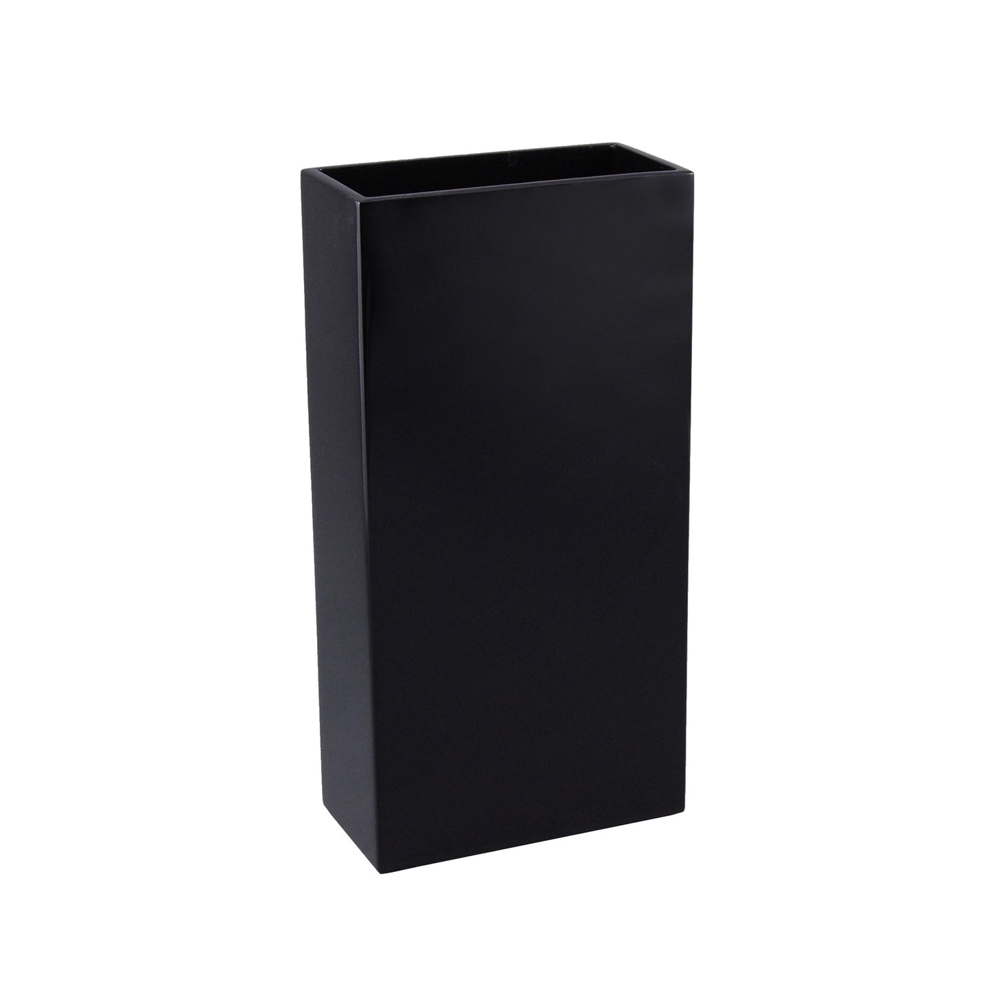 All Black - 16" Flower Vase