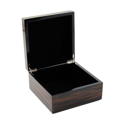 Macassar Ebony - Hinged Box - PL-101ME