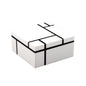 White Grid - Hinged Box - PL-102WGrid